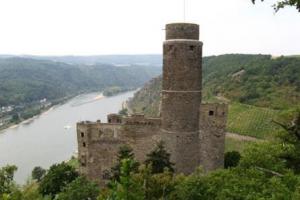 Burg Katz, along the Rhine, Germany hiking trails