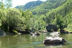 Dourbie, gorges in de Cevennes wandelroutes Frankrijk
