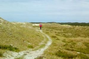 Starting on the beach and in the dunes of the Netherlands hiking trails