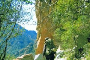Gorges de spelunca (Ota),  the Mare e Monti Corsica, France hiking trails