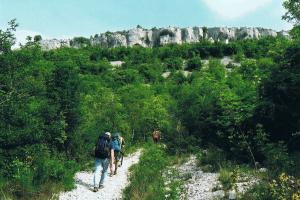 start day 3 Buzet, the peninsula Istria, Slovena and Croatia  hiking trails