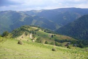 highlands of Marisel, Transylvania Romania hiking trails