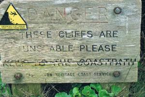 Kind of Brexit? Hiking trails England, Devonshire and Coast Path