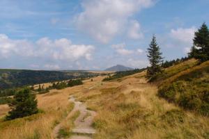 On trail, hiking trails Czech Republic