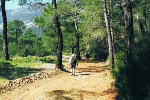 away from the coast, hiking trails Turkey, Lycian way