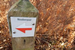 marks of the Noaberpad, the Noaberpad in the Netherlands hiking trails